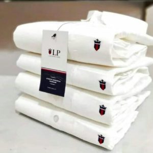 JMD's 💯% Cotton Plain White Shirts For Men's