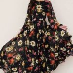 Pankaj's FLORAL PRINT MAXI DRESS