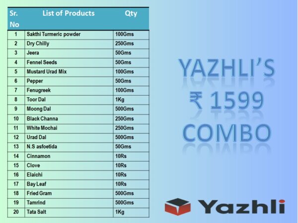 yazhli Grocery Monthly Combo